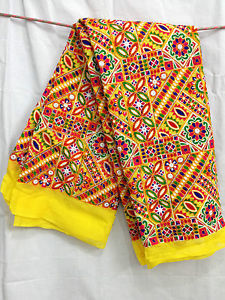 Gujarati Mirror Work Fancy Laces