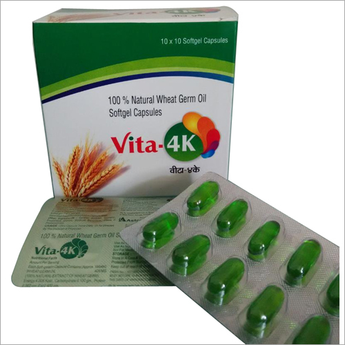 Natural Wheat Germ Oil Softgels Capsules