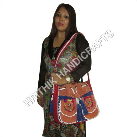 Brown Banjara Leather Bag
