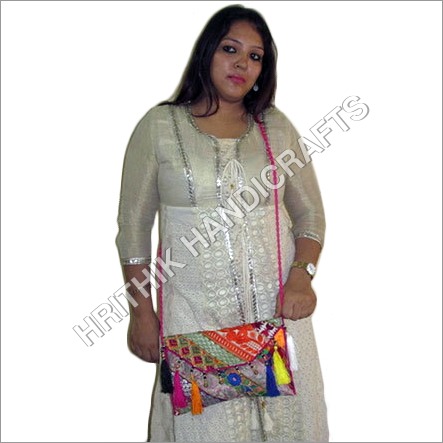 Multi Color Clutch Bag