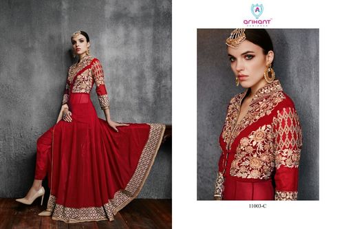FOX GEORGETTE ANARKALI SALWAR KAMEEZ