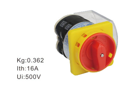 Power Cut Off Switches - Plastic/Metal 50x50mm Yellow, 16A 500V, Quick Switch, Easy Install, Durable Design