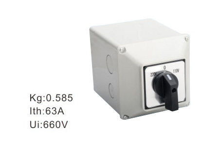 Protective Shell - Plastic Metal, Gray, 660V 63A | Impact Resistance, Durable Design, Easy Installation, Reliable Protection