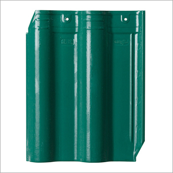 Greens Colored Roof Tiles