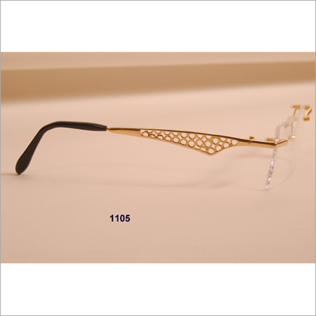 Designer Gold Models - 925 Sterling Silver Spectacle Frames | Lightweight Adjustable Temple Arms Comfortable Fit Elegant Design