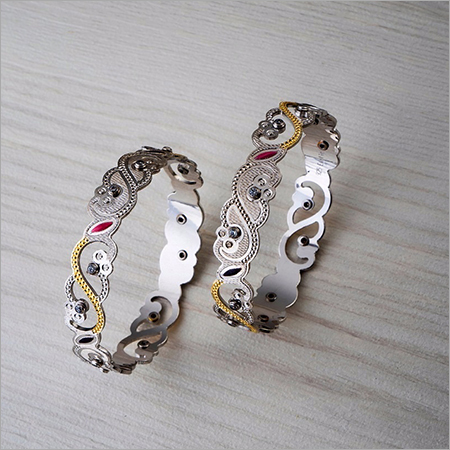 925 Silver CNC Bangles