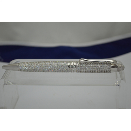 Diamond Studded Pen Interchangable