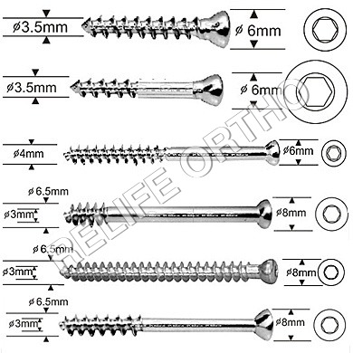 Cancellous Bone Screws