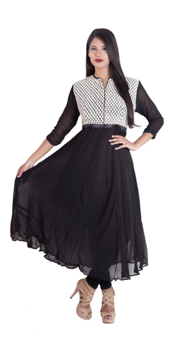 Georgette Anarkali Kurti