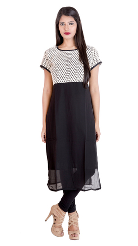 Georgette Anarkali Kurti