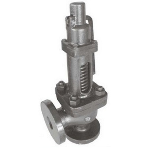 WJ CAST IRON SPRING LOADED SINGLE POST SAFETY VALVE