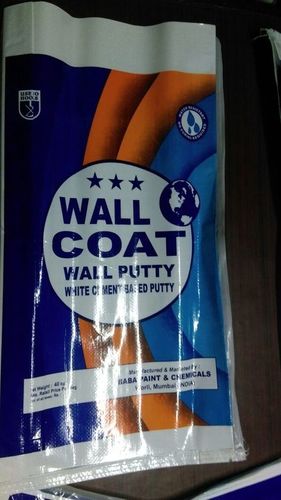 bopp laminated Wall Putty Bags