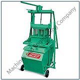 Green Manual Concrete Block Making Machine
