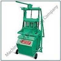 Green Manual Concrete Block Making Machine