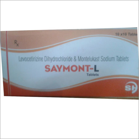 Levocetirizine dihydrochloride Montelukast Sodium