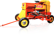 Clay Brick Making Machine - Stainless Steel Moulds 8000-10000 Bricks/Shift | Durable Metal Design Yellow and Orange Finish 7.5 HP Diesel Engine