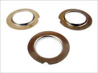 Metal Bulb Cap - Metal, Variable Diameter, Customizable Holes And Slots, Durable Precise Design