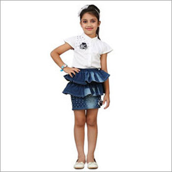 Denim Top Skirt