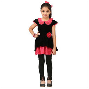 Velvet Frock with Legging