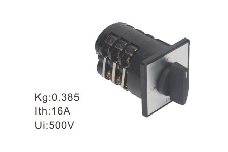 Change-Over Switches - Plastic/Metal, Panel Mount, 16A 500V | Multiple Positions, Durable Design, Reliable Switching