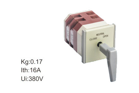 Change Over Switches - Plastic Metal, 50x50x30mm, 16A 380V | Easy Operation, Reliable Switching, Screw Terminals