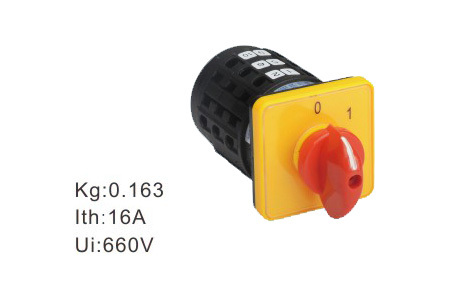 Change Over Switches - Plastic Metal, 16a, 660v, 3 Pole Rotary | Easy Installation, Durable Design, Reliable Switching, Compact Size