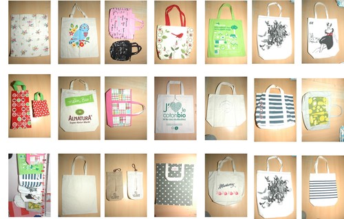 Mix Color Shopping Bags