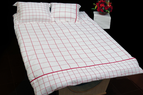 100% Cotton White Bed Sheets