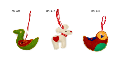 Colorful Christmas Ornaments