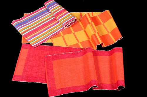 Cotton Table Runners - Rectangular, Red Jacquard | Eye-Pleasing Patterns, Elevated Durability, Colorfast Design for Banquets, Homes, Hotels, Parties, Weddings