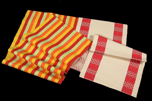 Dining Table Runners - Cotton Striped Rectangular Design | Alluring Colors, Impressive Finish, Shrink Resistance, Ideal for Weddings and Parties