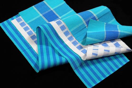 Sky Blue Linen Table Runner