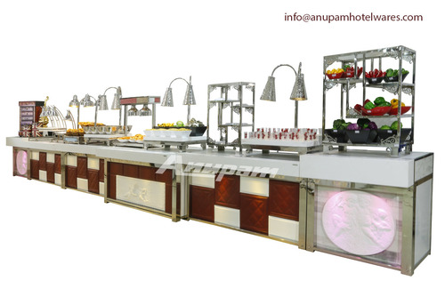 Buffet Counter - Leatherite Buffet