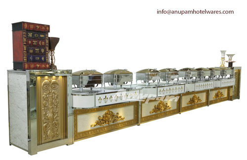 Buffet Counter- Roman Buffet Circular