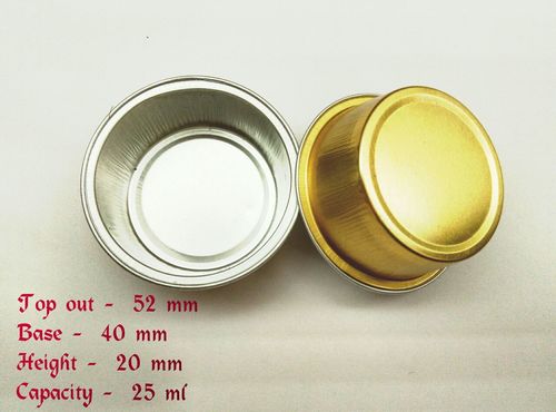 Small Round ALuminium Baking Cups