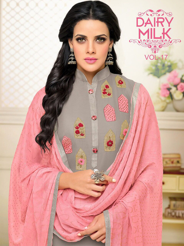 Designer & Party Wear Dresses for Girls - Chanderi Cotton Top, Cotton Bottom, Nazneen Dupatta | 16 Unique Designs, Ethnic Wear Elegance