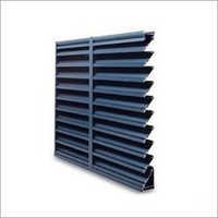 Wall Louvers - Aluminum, Customizable Dimensions, Blue | Powder Coated Finish, Adjustable Blade Angle, Wall Mounted, Easy To Install, Corrosion And Heat Resistant