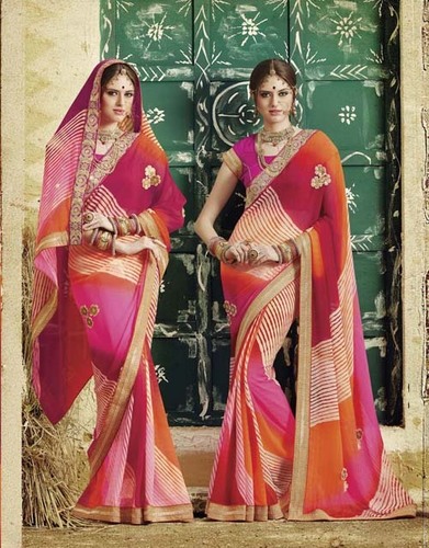 Embroidery Saree