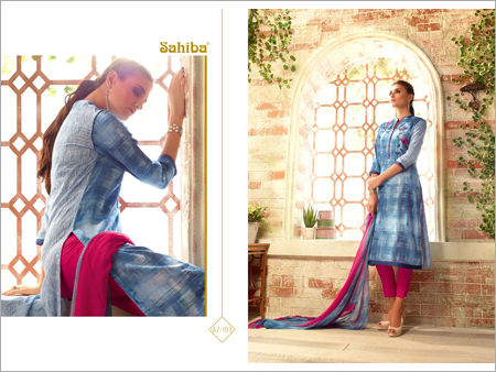 Unstitched Designer Salwar Suit