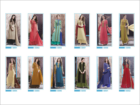 Unstitched Ladies Suits