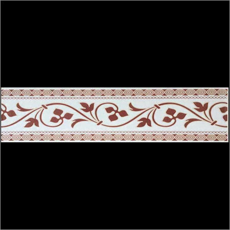 Floral Tiles Border