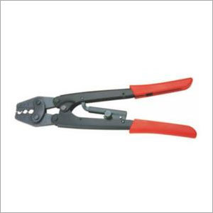 Hand Crimping Tools - Steel, 8 Inches, Red | Durable Build, Comfort Grip, Versatile Use, Secure Hold, 10-22 AWG Capacity