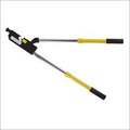 Mechanical Crimping Tool - Steel, Yellow, Rubber Handle | Easy Crimping, Ergonomic Grip, Versatile Use, Secure Hold, Lightweight