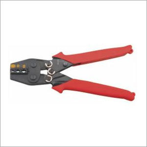 Hand Crimping Tools - Steel Alloy, Red | Durable Build, Ergonomic Design, Precise Crimping, Secure Grip, Lightweight