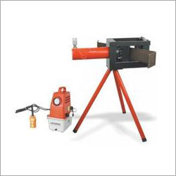 Electric Multi-functional Machine - Metal, Orange, Lever Control | Portable Design, Adjustable Output, Precise Control