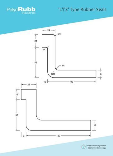 Z Type Rubber Seals