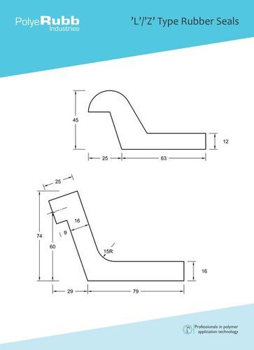 Dam Gate rubber seals