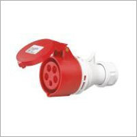 Industrial Plugs & Sockets - Plastic Metal, 100x50x80mm, Red, 63A 415V | Durable, Reliable, Efficient, Versatile, Easy Use, IP67