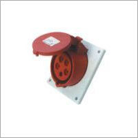 Industrial Plugs & Sockets - Industrial Plastic, 100x100x80mm, Red, 5pin, 32A | Durable, Weatherproof, EasyInstall, IP67, Long Lifespan