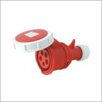 Industrial Plugs & Sockets - Plastic & Metal, 100x80x60mm, 32A, 415V | Weatherproof, IP67, 6-Pin, Durable Design